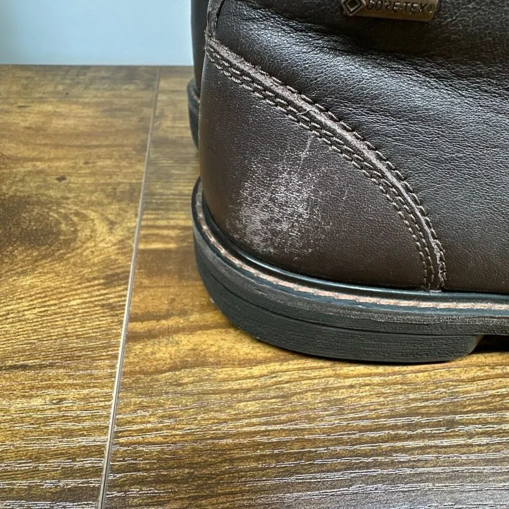 ECCO Turn GTX Gore-Tex Lace-Up Brown Chukka‎ Boots Size 44EU 11US